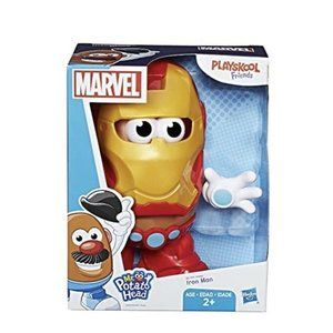 New NIB Playskool Mr. Potato Head Toy Marvel The Invincible Iron Man Superhero